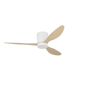 Ventilador Barracares blanco-haya  3 aspas Ø132