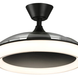Ventilador de techo LED Magno negro