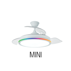 Ventilador de techo Mini PLAY LED RGB