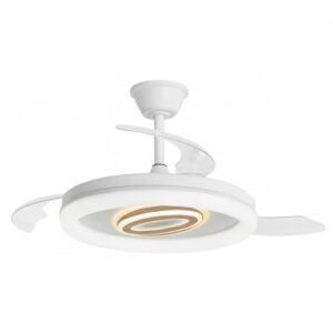 Ventilador de Techo DC Led Bribón blanco-haya