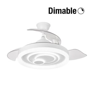 Ventilador de techo con luz LED Zioneled Nice