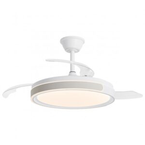 Ventilador de Techo DC Led Samana crema