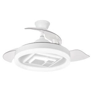 Ventilador de techo con luz LED Zioneled Fashion